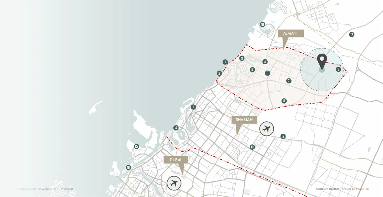Location map view
